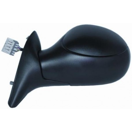 Retrovisore elettrico termico nero sx
