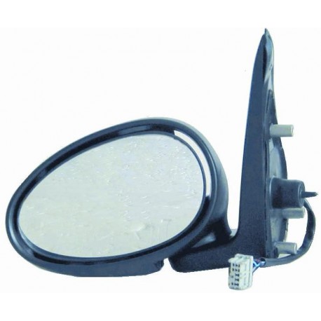 Retrovisore elettrico termico nero sx