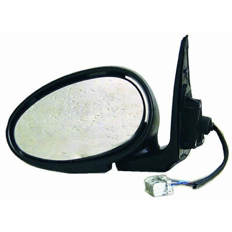 Retrovisore elettrico termico nero sx