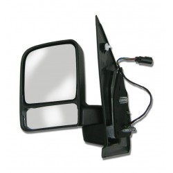 Retrovisore elettrico termico nero sx