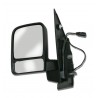 Retrovisore elettrico termico nero sx