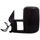 Retrovisore elettrico termico nero sx