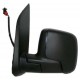 Retrovisore elettrico termico nero sx