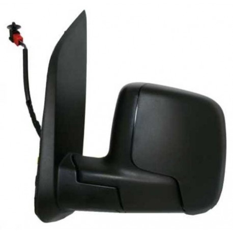 Retrovisore elettrico termico nero sx