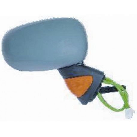 Retrovisore elettrico termico ribaltabile asferico con freccia arancio verniciabile dx