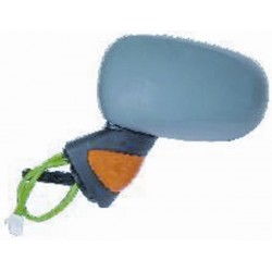Retrovisore elettrico termico ribaltabile asferico con freccia arancio verniciabile sx