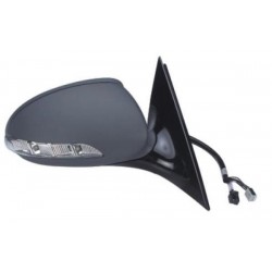 Retrovisore elettrico termico ribaltabile asferico con freccia con luce di cortesia verniciabile 11 pin dx