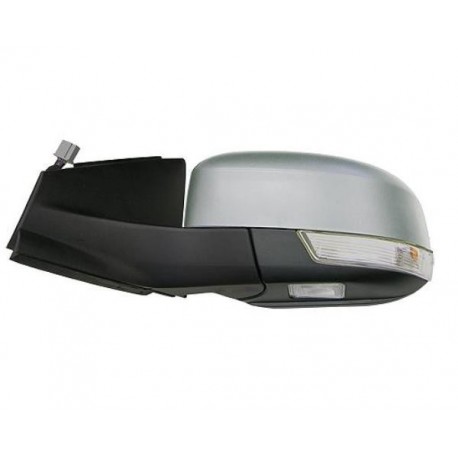 Retrovisore elettrico termico ribaltabile asferico con freccia con luce di cortesia verniciabile sx