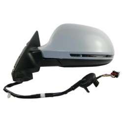 Retrovisore elettrico termico ribaltabile asferico con freccia verniciabile 10 pin sx