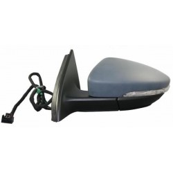 Retrovisore elettrico termico ribaltabile asferico con freccia verniciabile 8 pin sx