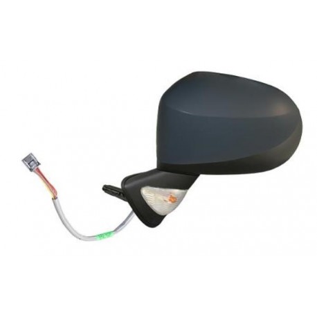 Retrovisore elettrico termico ribaltabile asferico con freccia verniciabile 9 pin sx