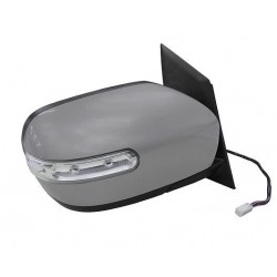 Retrovisore elettrico termico ribaltabile asferico con freccia verniciabile dx