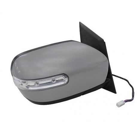 Retrovisore elettrico termico ribaltabile asferico con freccia verniciabile dx