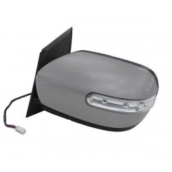 Retrovisore elettrico termico ribaltabile asferico con freccia verniciabile sx