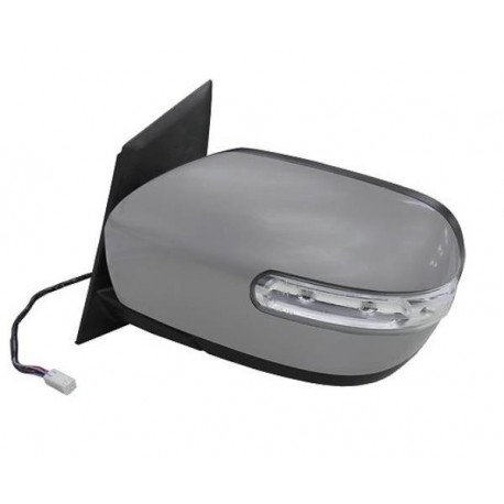 Retrovisore elettrico termico ribaltabile asferico con freccia verniciabile sx