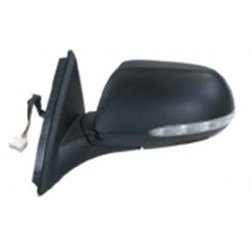 Retrovisore elettrico termico ribaltabile asferico con freccia verniciabile sx