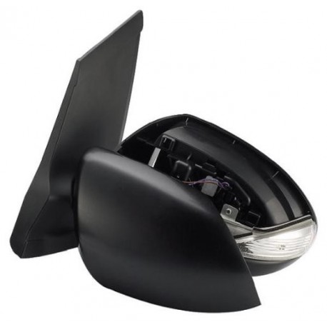 Retrovisore elettrico termico ribaltabile asferico con freccia verniciabile sx