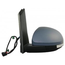 Retrovisore elettrico termico ribaltabile asferico con memoria con freccia con luce di cortesia verniciabile 13 pin sx