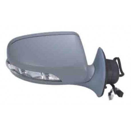 Retrovisore elettrico termico ribaltabile asferico con memoria con freccia verniciabile 13 pin dx