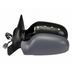 Retrovisore elettrico termico ribaltabile asferico con memoria con luce di cortesia verniciabile sx