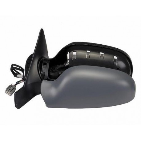 Retrovisore elettrico termico ribaltabile asferico con memoria con luce di cortesia verniciabile sx