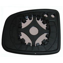 Piastra specchietto con vetro asferico guida sx
