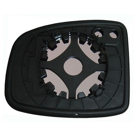 Piastra specchietto con vetro asferico guida sx