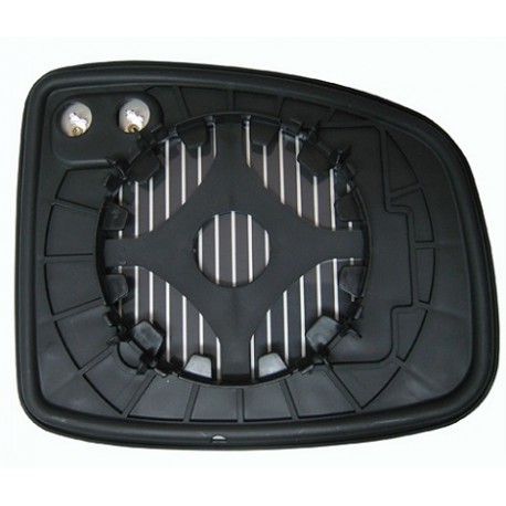 Piastra specchietto termica con vetro asferico guida sx