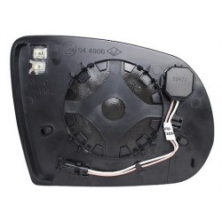 Piastra specchietto termica con vetro asferico Blis sistem guida sx