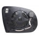 Piastra specchietto superiore termica con vetro Blis sistem guida sx