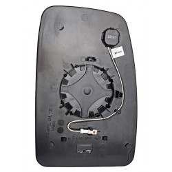 Piastra specchietto superiore termica con vetro Blis sistem guida sx