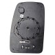 Piastra specchietto superiore termica con vetro attacco Viewmax Blis sistem passeggero dx
