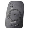 Piastra specchietto superiore termica con vetro attacco Viewmax Blis sistem passeggero dx