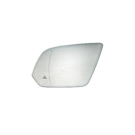 Piastra specchietto termica con vetro Blind Spot antiabbagliante guida sx