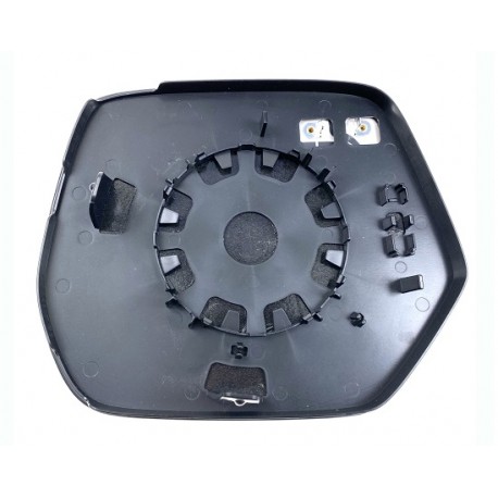 Piastra specchietto termica con vetro asferico passeggero dx