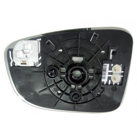 Piastra specchietto termica con vetro Blind Spot attacco OE guida sx