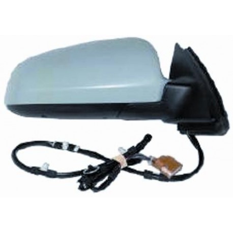 Retrovisore elettrico termico ribaltabile asferico con memoria verniciabile dx