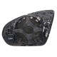 Piastra specchietto termica con vetro asferico Blis sistem 4+2 pin passeggero dx