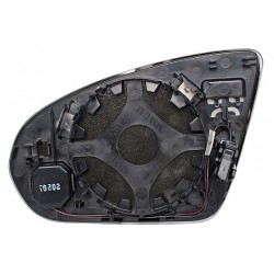 Piastra specchietto termica con vetro asferico Blis sistem 4+2 pin passeggero dx