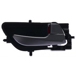 Maniglia apriporta interna nera con leva argento passeggero dx