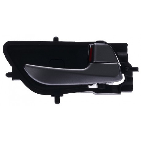 Maniglia apriporta interna nera con leva argento passeggero dx