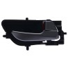 Maniglia apriporta interna nera con leva argento passeggero dx