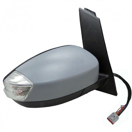 Specchietto retrovisore elettrico con sonda freccia 7 pin verniciabile dx