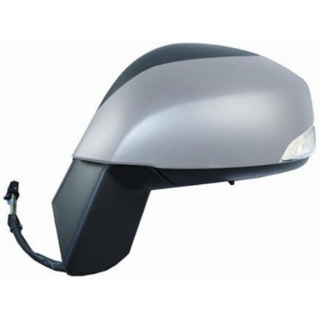 Retrovisore elettrico termico ribaltabile asferico con sonda con freccia 10 pin verniciabile sx