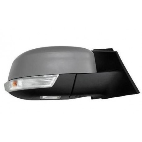 Retrovisore elettrico termico ribaltabile asferico con sonda con freccia verniciabile 10 pin dx