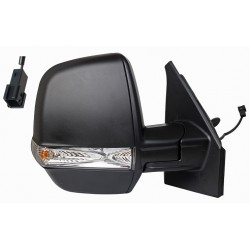 Specchietto meccanico con freccia 2 pin nero versione Cargo dx