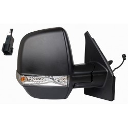 Specchietto meccanico con sonda freccia 4 pin nero versione Cargo dx