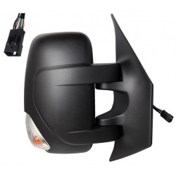 Specchietto elettrico termico con freccia Blis sistem 9 pin 16W nero dx