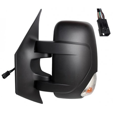 Specchietto elettrico termico con freccia Blis sistem 9 pin 16W nero sx