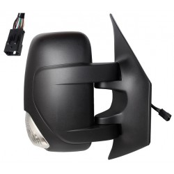 Specchietto elettrico termico con freccia Blis sistem 9 pin 5W nero dx